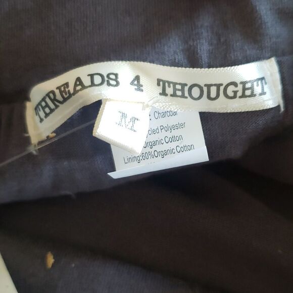 Threads 4 Thought Grey Pencil Knit Layered Skirt Size M | NWT Sustainable - Picture 5 of 8